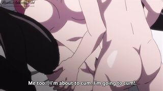 Hentai Uncensored | Maid with Amazing Goddess Body Sucked and Sat on