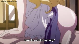Hentai Uncensored | Maid with Amazing Goddess Body Sucked and Sat on