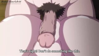 Hentai Uncensored | Maid with Amazing Goddess Body Sucked and Sat on