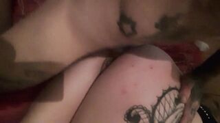 JujuSinz pounding out her wet throbbing vagina