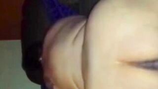 Chubby Wife With A Big Ass Rides Her Husband Balls Deep
