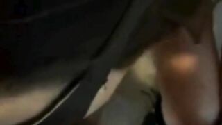 Submissive Brunette With Big Tits Blindfolded To Give A Blowjob
