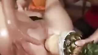 Richtig krasser analer Faustfick