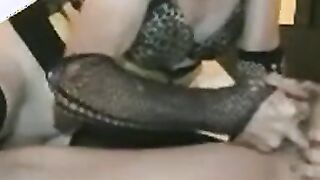 Crossdresser Slut's Motel Orgy