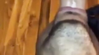 Amateur Latin Guy Takes a Big Cock Deep Throat