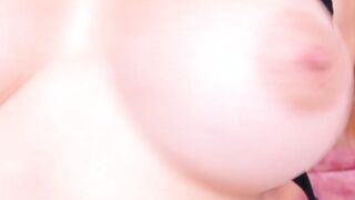 Stunning Beauty With Big Tits Plays With Her Pussy