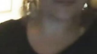 BBW Colombian Plays with Her Big Tits on Webcam