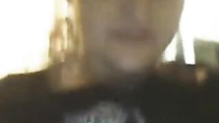 BBW Colombian Plays with Her Big Tits on Webcam
