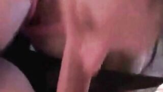 Hot Blowjob Wife Makes Husband Cum