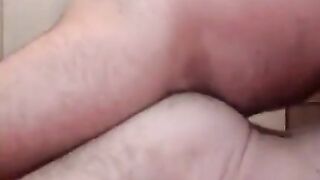 Fat Amateur Bear Loves Cock in His Hole