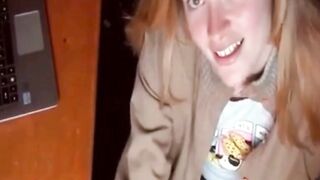 Hot Teen Making Her Juicy Hairy Pussy Cum Hard...