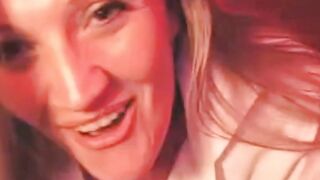 Horny Milf Gives Blowjob On Webcam