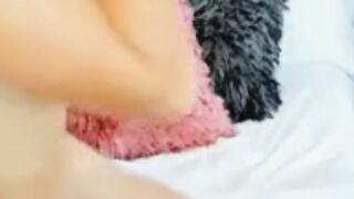 Petite Babe Dildo Fucks Her Both Holes 2