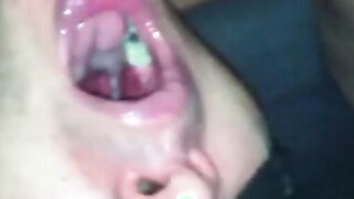 Bareback Blowjob and Mouth Creampie for Gay Amateur