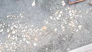 A Client Gives A Massage With His Motorcycle Until He Ejaculates, Sperm On The Front