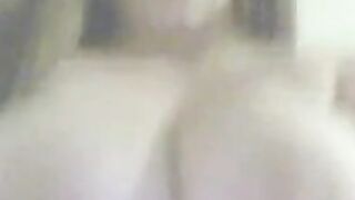 Big Tits on Webcam - Amateur with Huge Boobs