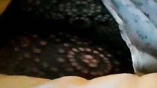 Fat Tranny Ass Anal in Pantyhose