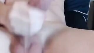 Big Shaved Dick Twink Strokes His Meat