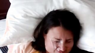 Amateur Messy Facial