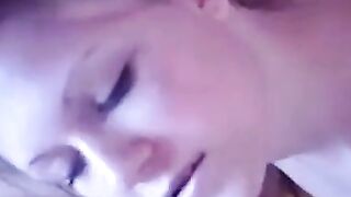18-year-old Russian Blonde's First Anal and Blowjob