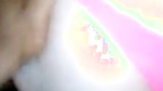 Twink's Pink Panty Bareback