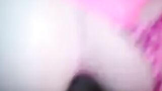 Twink's Pink Panty Bareback