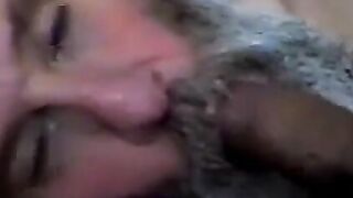 Bearded Daddy Sucks and Swallows