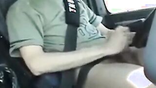 French Trucker's Cocky Solo Drive