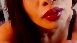 POV Blowjob by a Sexy Latina Amateur on Webcam
