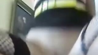 Naughty milf gets fucked in the bathroom