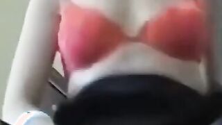 Naughty milf gets fucked in the bathroom