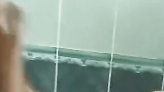 Naughty milf gets fucked in the bathroom