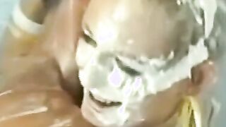 Naughty milf gets fucked in the bathroom