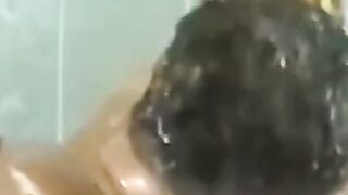 Naughty milf gets fucked in the bathroom