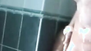 Naughty milf gets fucked in the bathroom