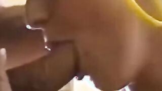 Naughty milf gets fucked in the bathroom