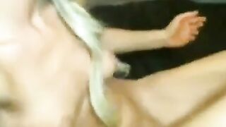 Blonde Webcam Girl's Creamy Dildo Play