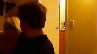 18-year-old Amateur Girlfriend in Lingerie Fucked Hard