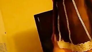 18-year-old Amateur Girlfriend in Lingerie Fucked Hard