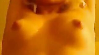 18-year-old Amateur Girlfriend in Lingerie Fucked Hard