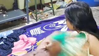 Desi Bhabhi ke sath Boyfriend Full Night Sex