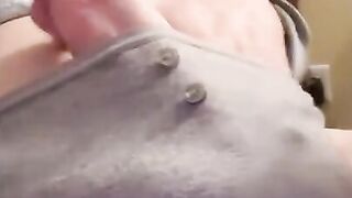 Grey Thong Twink Tease