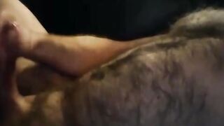 Bearded Daddy's Huge Uncut Load