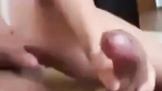 Crossdresser Masturbating Solo
