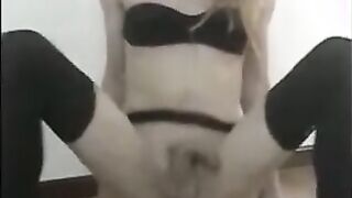 Cum with Crossdresser Bella