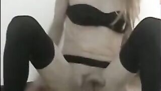 Cum with Crossdresser Bella