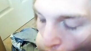 Twink Takes Big Cock and Cum in His Mouth