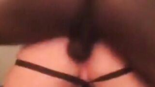 Black Bareback Amateur Takes it Hard 2