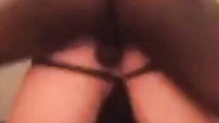 Black Bareback Amateur Takes it Hard 2