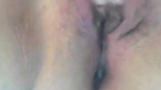 Hmong Asian Amateur Fingers on Webcam